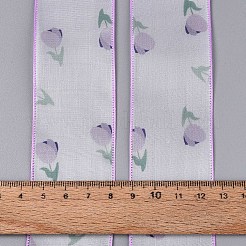 Single Face Printed Polyester Satin Ribbon&nbsp;SRIB-T009-05B