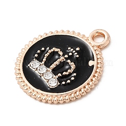 Alloy Enamel Pendants&nbsp;FIND-C079-06G