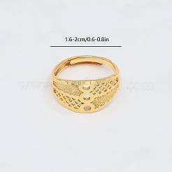 Adjustable Vintage Brass Open Cuff Rings for Women&nbsp;TS0392-1