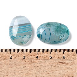 Natural Striped Agate/Banded Agate Cabochons&nbsp;G-H296--01D