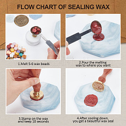 Wax Seal Stamp Set&nbsp;AJEW-WH0208-873