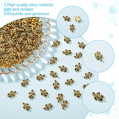 200Pcs Tibetan Style Alloy Beads&nbsp;TIBEB-GO0001-10