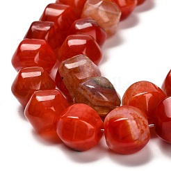 Dyed Natural Agate Beads Strands&nbsp;G-G203-03