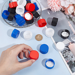 60Pcs 4 Colors Plastic Bottle Caps&nbsp;FIND-OC0003-89B