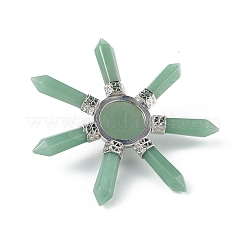 Chakra Natural Green Aventurine Energy Tower Pyramid&nbsp;G-L524-08P-05
