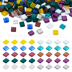 200Pcs 10 Styles 2-Hole Mixed Styles Glass Seed Beads&nbsp;SEED-TA0001-30