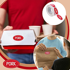 Adhesive Sticker Meat Labels&nbsp;DIY-WH0308-745B