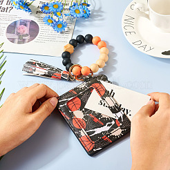 Silicone Beads Keychain&nbsp;KEYC-TAC00021