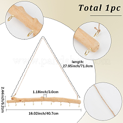 1Pc Driftwood Branch Hook Branch Hanger Rack&nbsp;AJEW-SP0002-31A