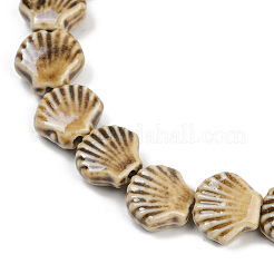 Handmade Porcelain Beads Strands&nbsp;PORC-Q002-01A-01