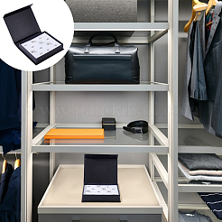 Paper Cardboard Cuff-link Gift Storage Boxes&nbsp;CON-WH0112-029