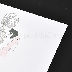 Rectangle Painting Paper Cards&nbsp;DIY-WH0196-24B-14