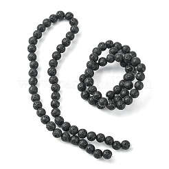 Natural Lava Rock Beads Strands&nbsp;G-YW0002-07