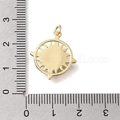 Brass Enamel Pendants&nbsp;KK-C255-40G