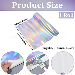Laser PU Leather Fabric&nbsp;AJEW-WH20816-059D