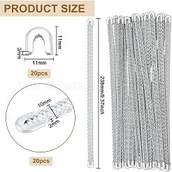 20Pcs Iron Boning&nbsp;FIND-BC0013-86A