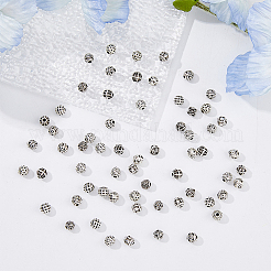 150Pcs 10 Style Zinc Alloy Beads&nbsp;FIND-DC0003-67