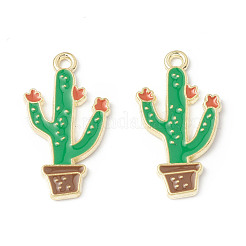 Alloy Enamel Pendants&nbsp;ENAM-G212-08G-01