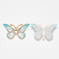 Transparent Acrylic Pendants&nbsp;LS-TACR-R140-08G