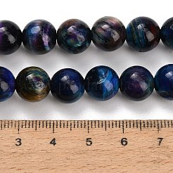 Natural Tiger Eye Beads Strands&nbsp;LS-G-F591-18-10mm-09