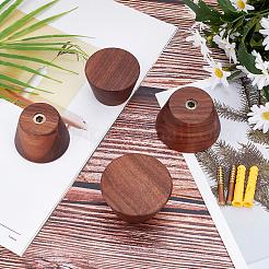 4 Pcs 2 Styles Wood Clothes Hanger&nbsp;AJEW-CA0001-34A