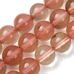 Natural Andesine Feldspar Beads Strands&nbsp;GG-CBA0251-A01-7mm