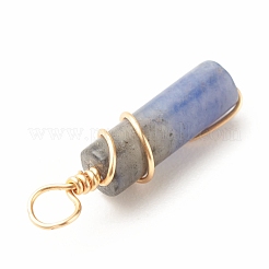 Natural Sodalite Pendants&nbsp;PALLOY-JF01453-03