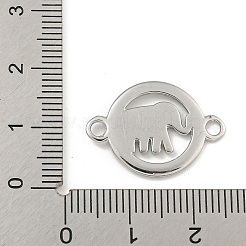 Tarnish Resistant 304 Stainless Steel Connector Rhinestone Settings&nbsp;STAS-I307-565P