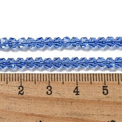Electroplate Glass Beads Strands&nbsp;GLAA-Q105-02-04
