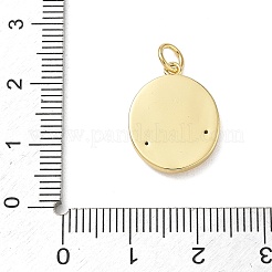 Brass Micro Pave Cubic Zirconia Pendants&nbsp;CU-CBAFF5B-03G-02