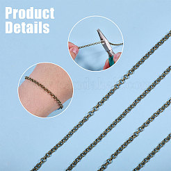 10M Iron Rolo Chains&nbsp;CH-CA0001-04