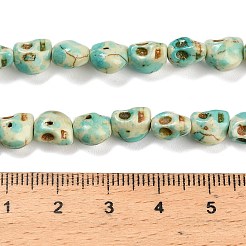 Synthetic Turquoise Beads Strands&nbsp;TURQ-F019-02D