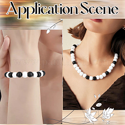600Pcs Dyed Natural Wood Beads&nbsp;WOOD-PA0001-68B