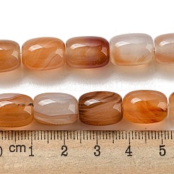 Natural Banded Agate/Striped Agate Beads Strands&nbsp;G-A223-D12-01D