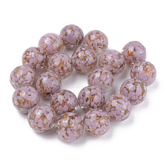 Handmade Gold Sand Lampwork Beads&nbsp;LAMP-S194-008C-01