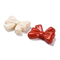 Spray Painted Opaque Acrylic Beads&nbsp;OACR-P030-03A-M