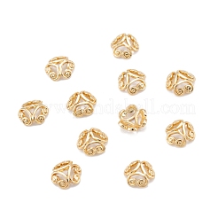 Brass Bead Caps&nbsp;KK-K251-07G