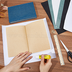 8 Sheets 4 Colors Linen Book Covers&nbsp;DIY-CP0010-67B