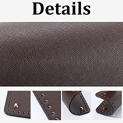4Pcs 4 Colors Imitation Leather Bag Bottoms&nbsp;FIND-BBC0004-53