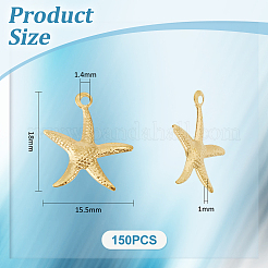 150Pcs Iron Pendants&nbsp;IFIN-UN0001-12
