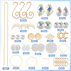DIY Shell Hanging Suncatcher Making Kits&nbsp;DIY-SC0030-70