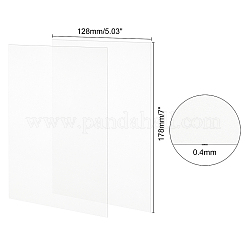 Transparent Plastic Board with Protective Paper for Photo Frame Replacement&nbsp;DIY-OC0003-74C