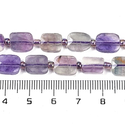 Natural Colorful Fluorite Beads Strands&nbsp;G-G182-E01-01