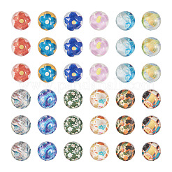 48Pcs 12 Styles Translucent Resin Cabochons&nbsp;RESI-TA0001-44