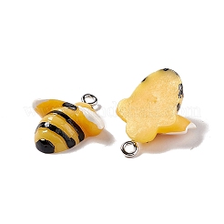 Opaque Resin Pendants&nbsp;LS-RESI-G040-B02