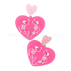 Acrylic Dangle Stud Earrings&nbsp;FS-WGC8729-01