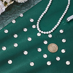 30Pcs 201 Stainless Steel Pendants&nbsp;STAS-ME0001-95