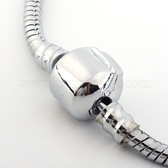 Brass European Style Bracelets for Jewelry Making&nbsp;KK-R031-05