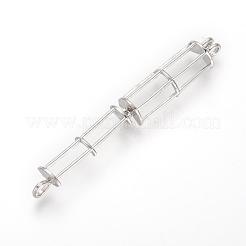 Alloy Diffuser Locket Pendants&nbsp;PALLOY-S062-35P