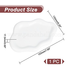 Cloud Shape Handmade Porcelain Desktop Storage Tray&nbsp;AJEW-WH0413-38A
